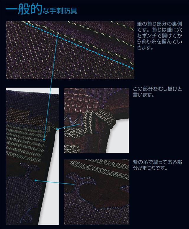 一般的な手刺防具